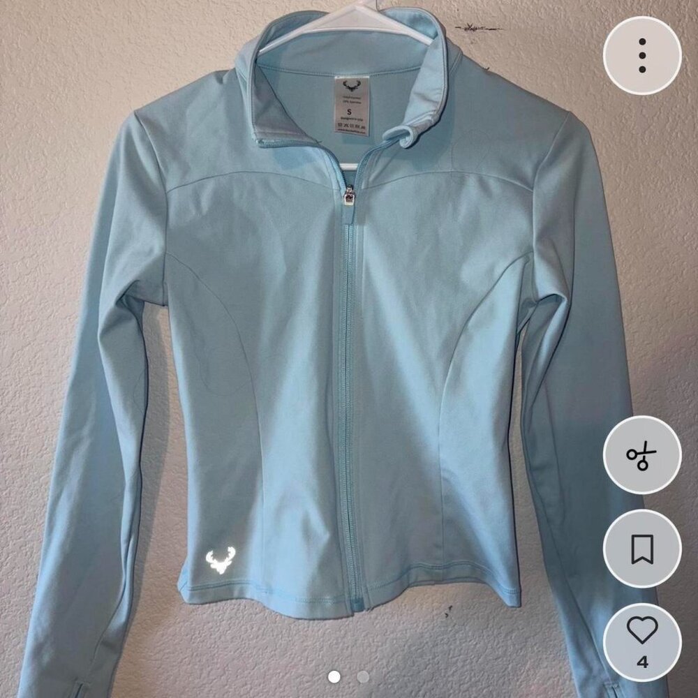 Women's Small Bucked up gym jacket